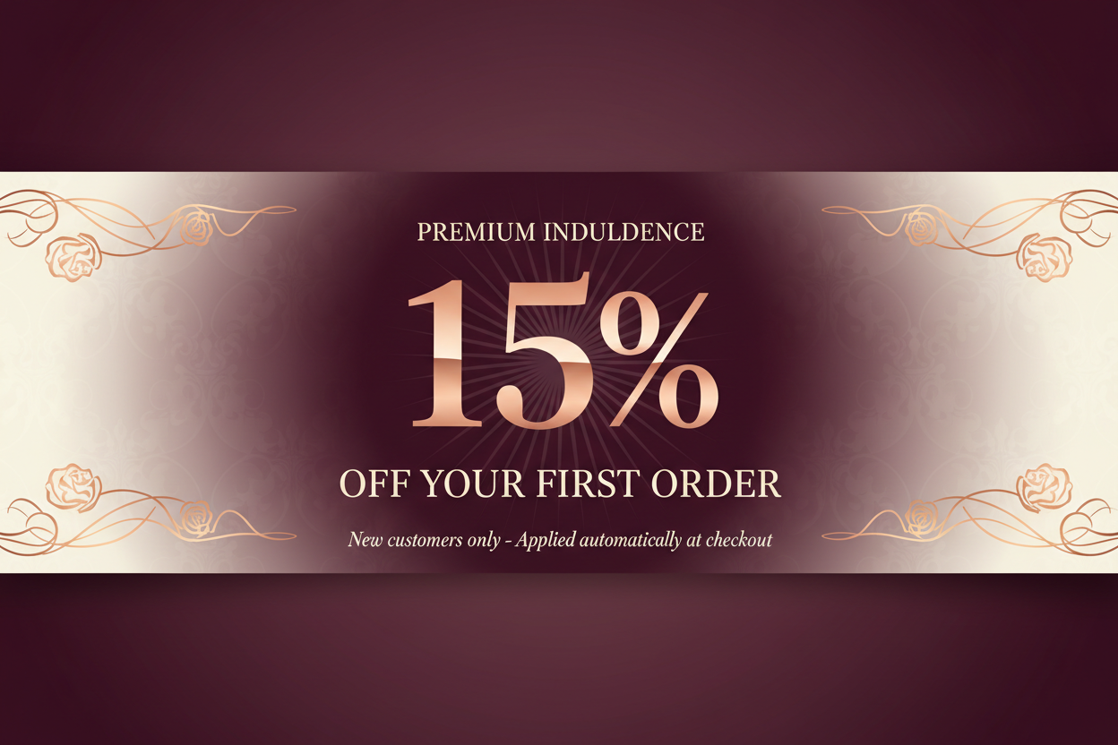 15% Off First Order Banner