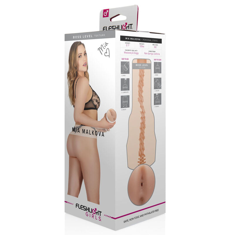 MENINAS FLESHLIGHT - MIA MALKOVA NÍVEL DE CHEFE