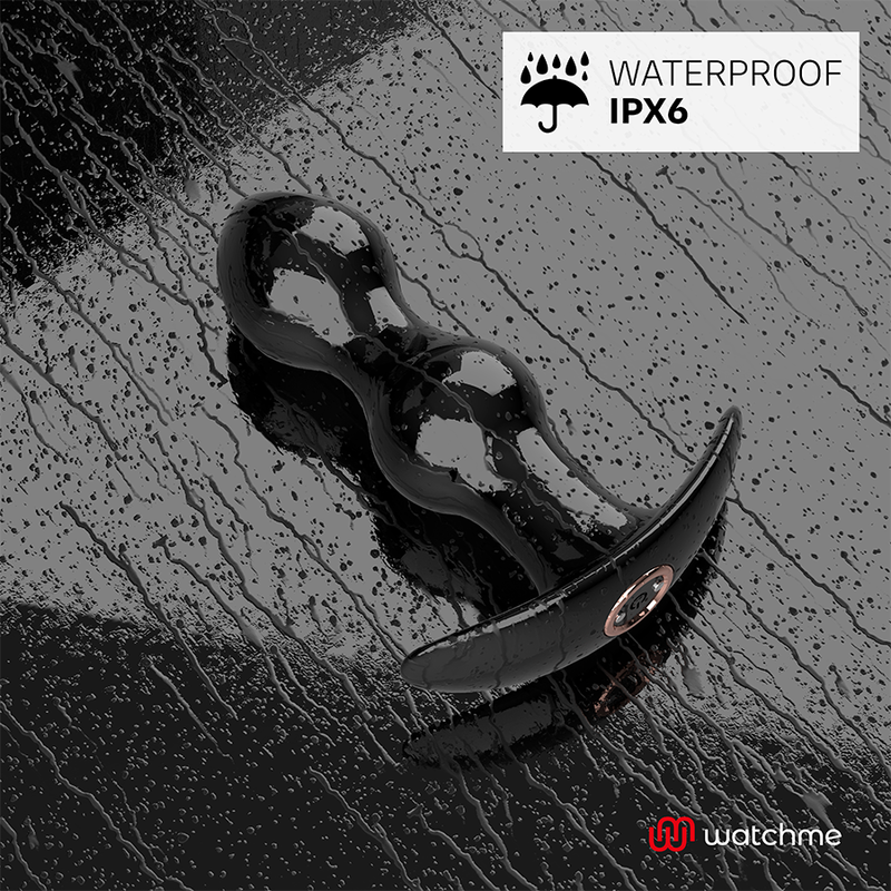 ANBIGUO - VIBRADOR ANAL COM CONTROLO REMOTO WATCHME TIBERIO