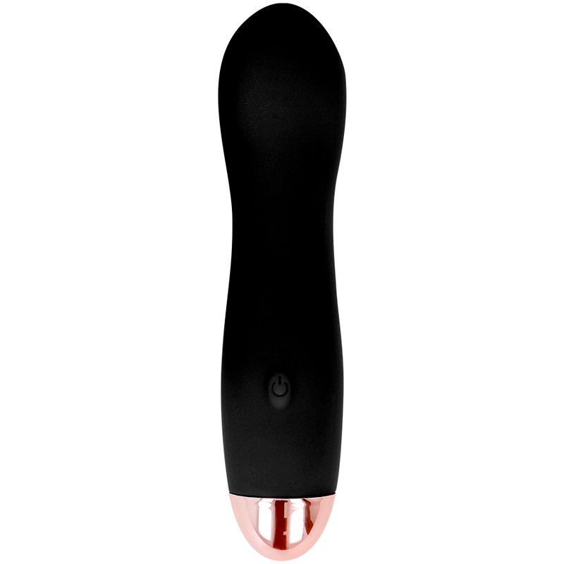 DOLCE VITA - VIBRADOR RECARREGÁVEL ONE PRETO 7 VELOCIDADES