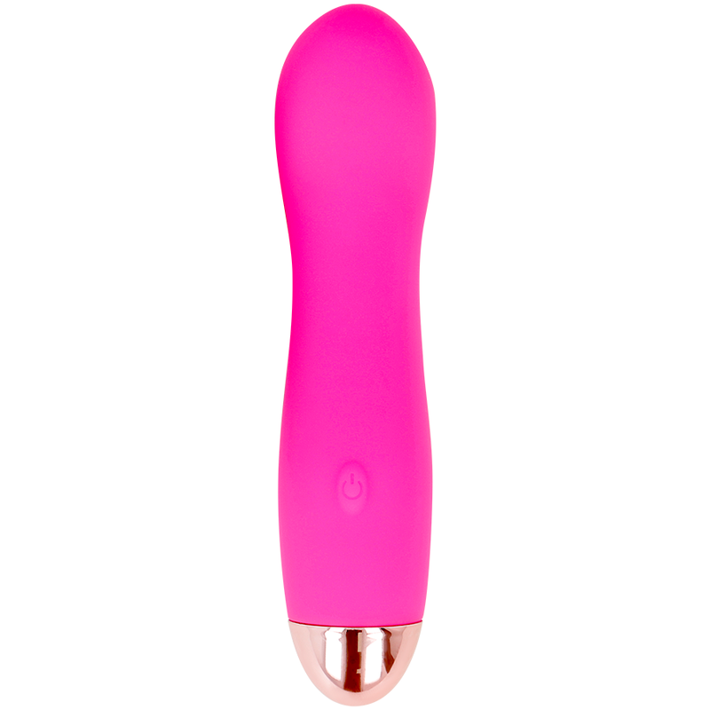 DOLCE VITA - VIBRADOR RECARREGÁVEL ONE ROSA 7 VELOCIDADES