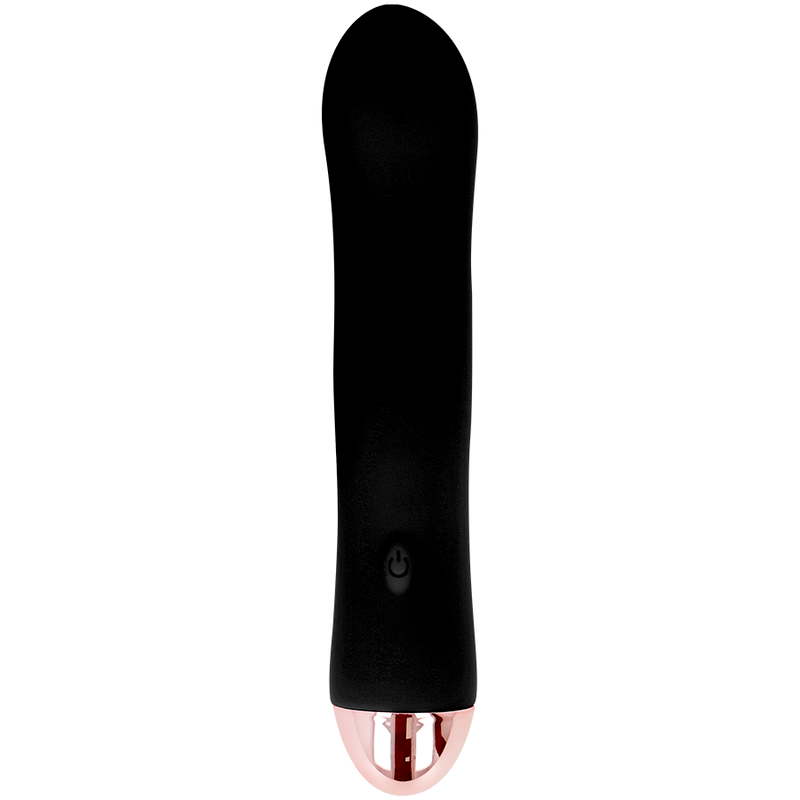 DOLCE VITA - VIBRADOR RECARREGÁVEL TWO PRETO 7 VELOCIDADES