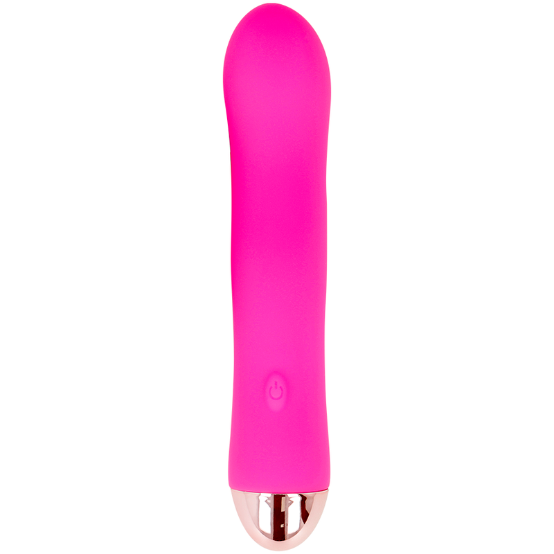 DOLCE VITA - VIBRADOR RECARGABLE DOS ROSA 7 VELOCIDADES
