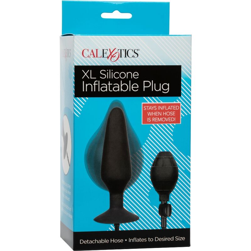 CALEXOTICS - TAMPA INSUFLÁVEL EM SILICONE TAMANHO XL
