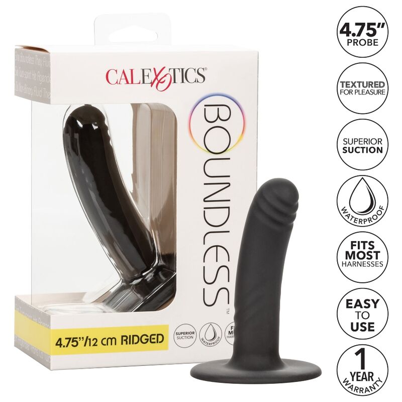 CALEXOTICS - DILDO BOUNDLESS DE 12 CM COMPATÍVEL COM ARNÊS