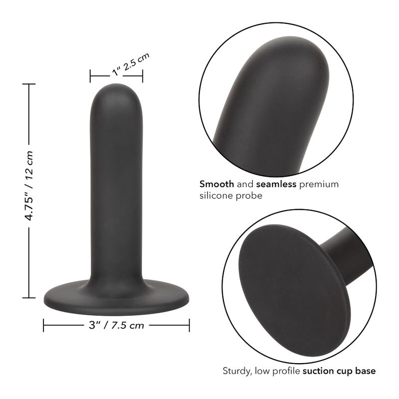 CALEXOTICS - DILDO SIN LÍMITES 12 CM COMPATIBLE CON ARNÉS LISO