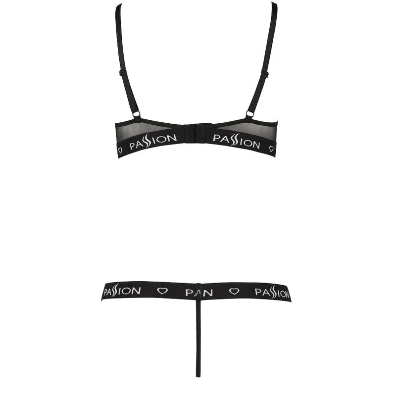 PASIÓN - CONJUNTO KYOUKA DOS PIEZAS NEGRO L/XL