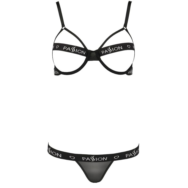 PASIÓN - CONJUNTO KYOUKA DOS PIEZAS NEGRO L/XL