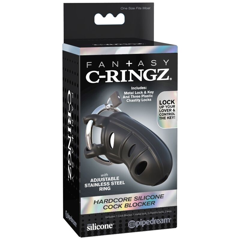 FANTASY C-RINGZ - BLOQUEADOR DE PÊNIS EXTREMO EM SILICONE