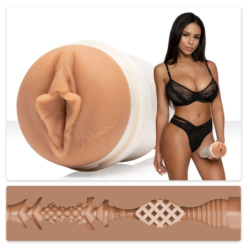 FLESHLIGHT GIRLS - VAGINA COM TEXTURA CREMOSA DE OUTONO
