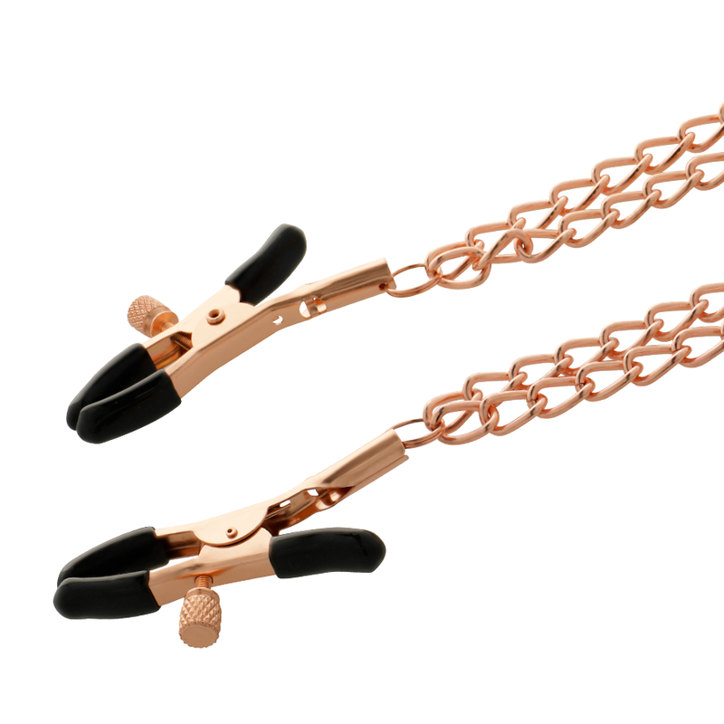 COQUETTE CHIC DESIRE - CLIPS DE MAMILO METAL FANTASY COM CORRENTE