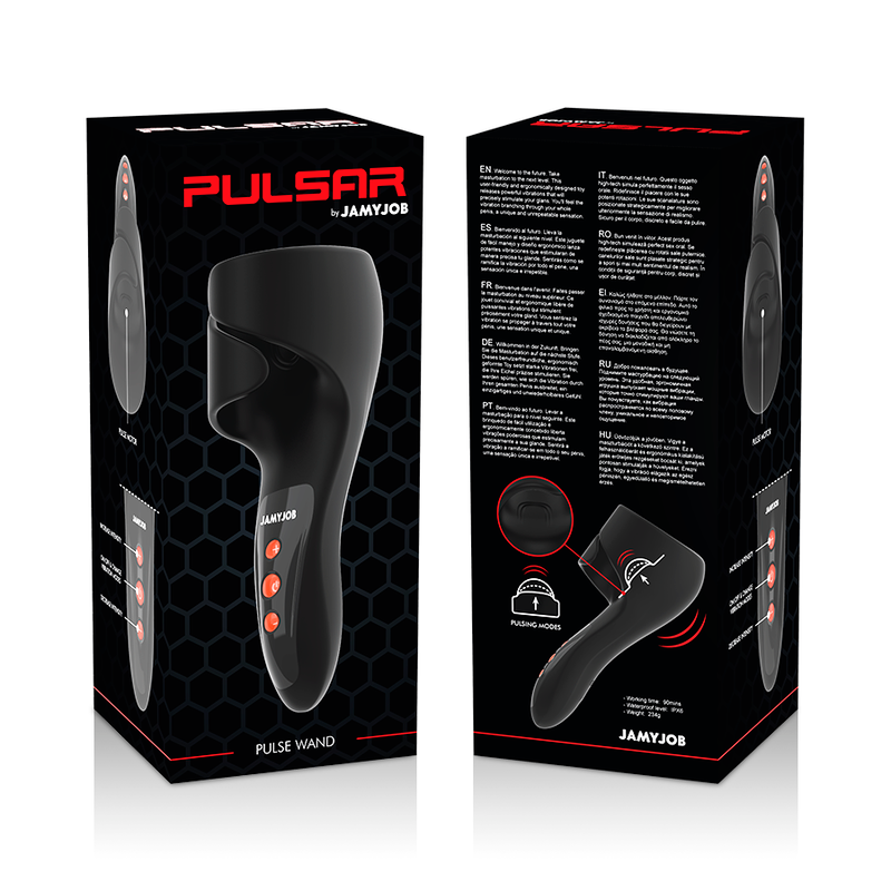 JAMYJOB - MODOS DE VIBRACIÓN Y PULSACIÓN DE LA VARITA PULSAR