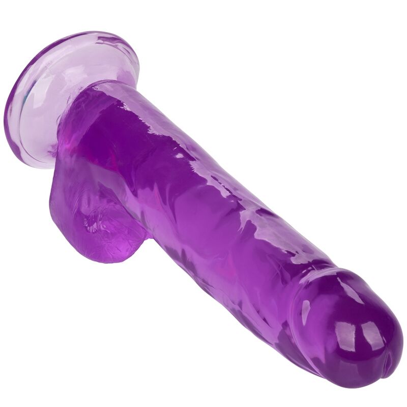 CALEXOTICS - DILDO TAMAÑO QUEEN MORADO 20,3 CM
