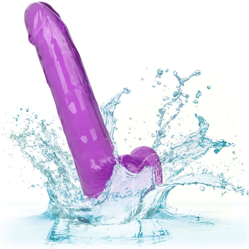 CALEXOTICS - DILDO TAMAÑO QUEEN MORADO 20,3 CM