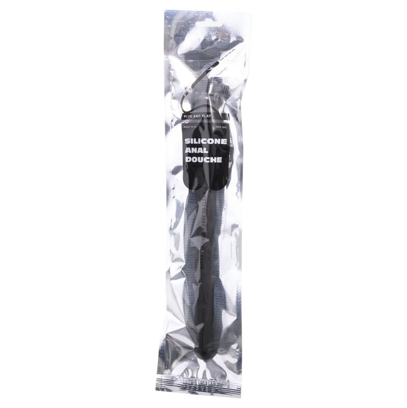 TODO NEGRO - DUCHA ANAL ABATIBLE SILICONA 27 CM