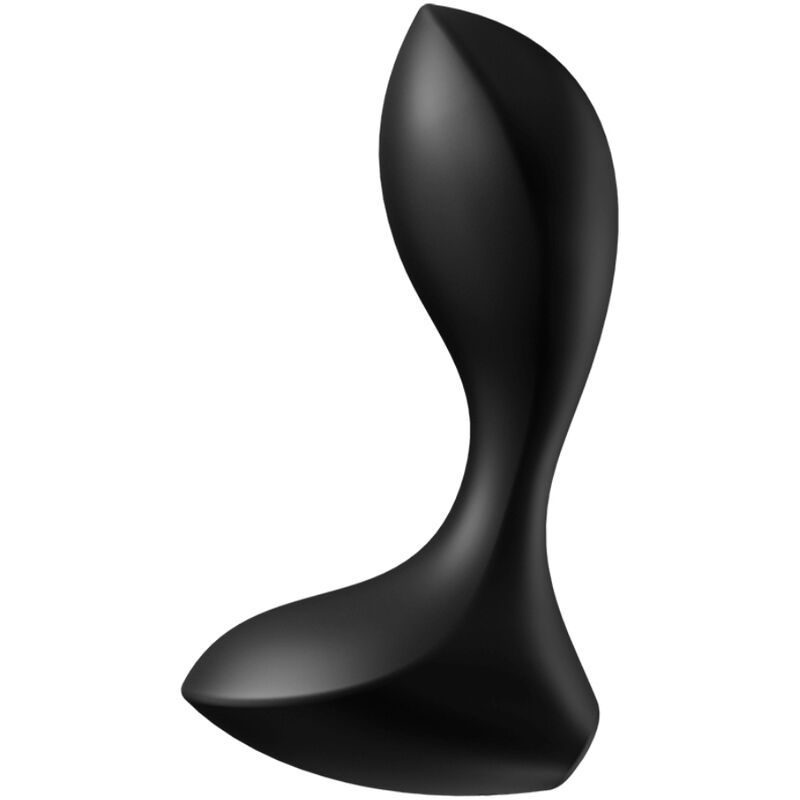 SATISFYER - PLUG VIBRATÓRIO PARA AMANTE DE FUNDO À COSTAS PRETO