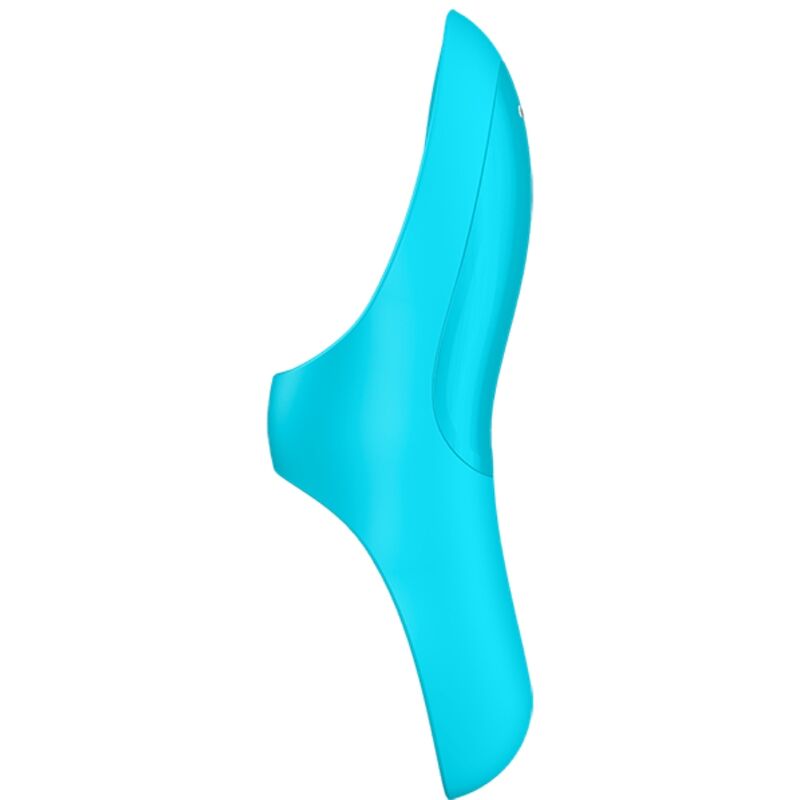 SATISFAÇÃO - VIBRADOR DE DEDO PROVOCADOR COM LUZ AZUL