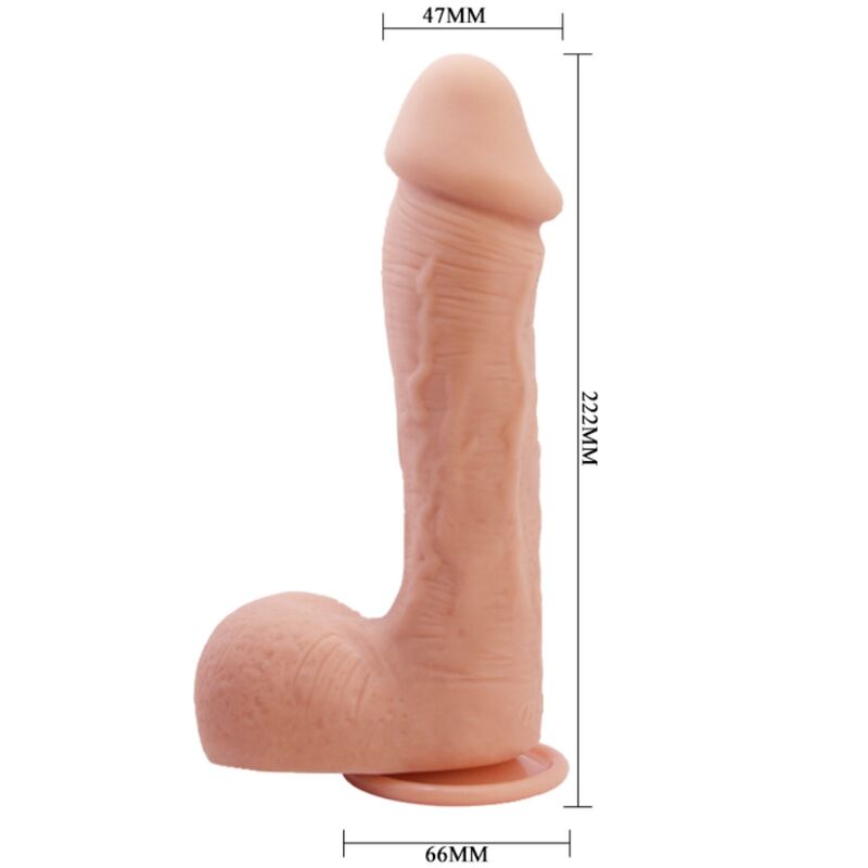 BAILE - JOHNSON DILDO DE PELE REALISTA 22 CM