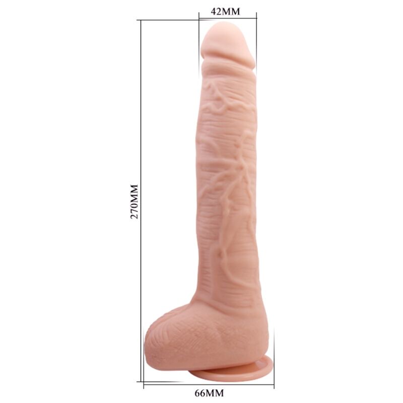BAILE - DILDO FLEXÍVEL E REALISTA