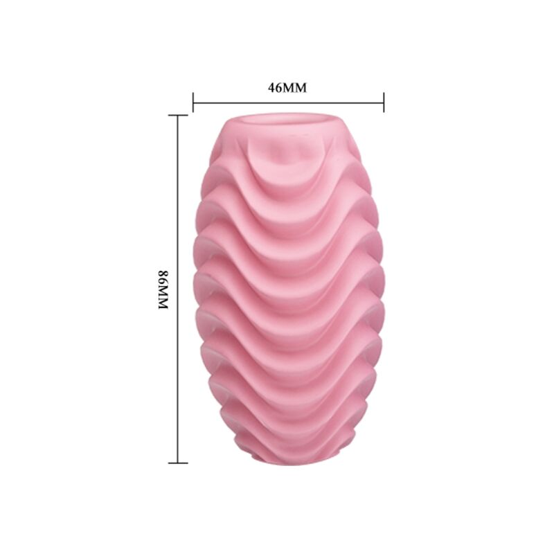 PRETTY LOVE - OVO MASTURBADOR ROSA DE DUPLA FACE