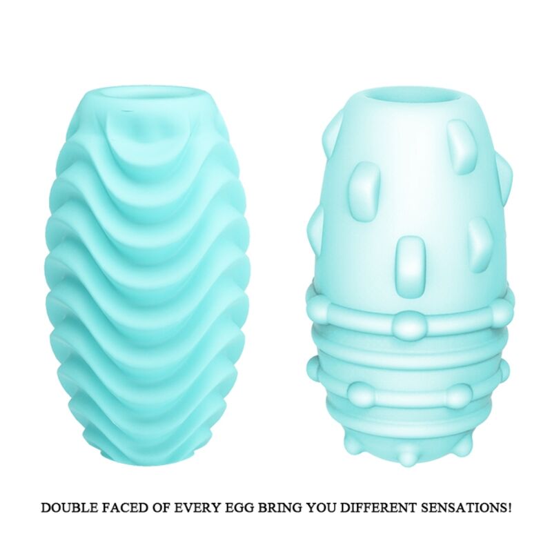 PRETTY LOVE - OVO MASTURBADOR DUPLO TURQUESA