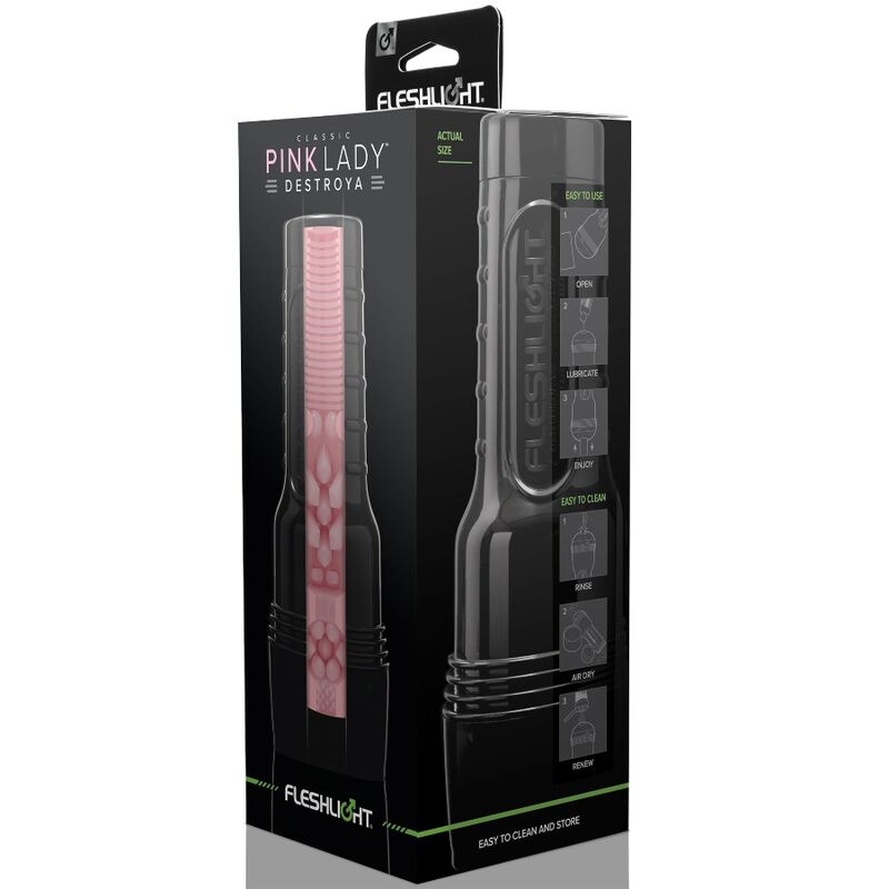 FLESHLIGHT - MASTURBADOR CLÁSSICO PINK LADY DESTROYA