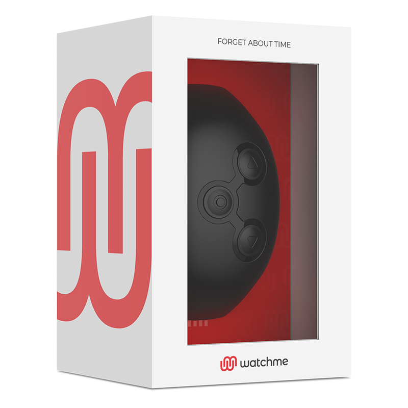 WATCHME - RELÓGIO COM TECNOLOGIA SEM FIO PRETO JATO