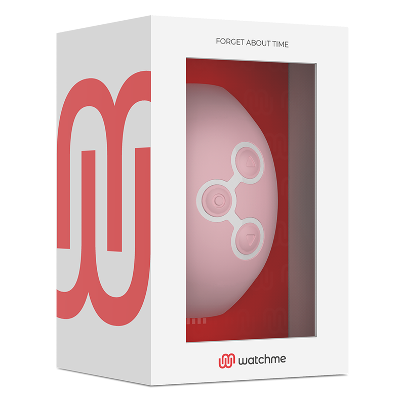 WATCHME - RELÓGIO COM TECNOLOGIA SEM FIO ROSA CLARO