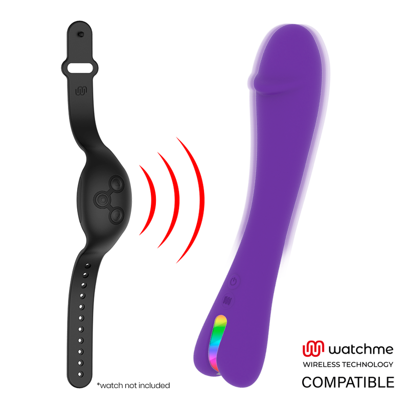MR BOSS - ENZO VIBRADOR COMPATÍVEL COM TECNOLOGIA WATCHME WIRELESS