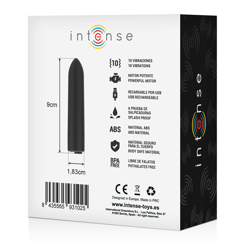 INTENSO - BALA VIBRATÓRIA - 10 PADRÕES