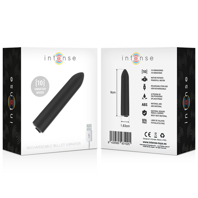 INTENSO - BALA VIBRATÓRIA - 10 PADRÕES
