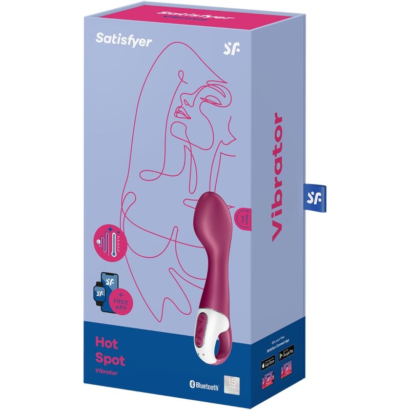 SATISFYER - VIBRADOR PARA PONTO G EMOCIONANTE