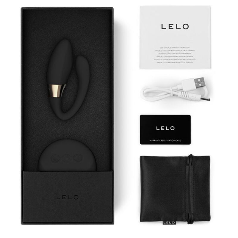 LELO - TIANI DUO MASAJEADOR PARA PAREJAS NEGRO