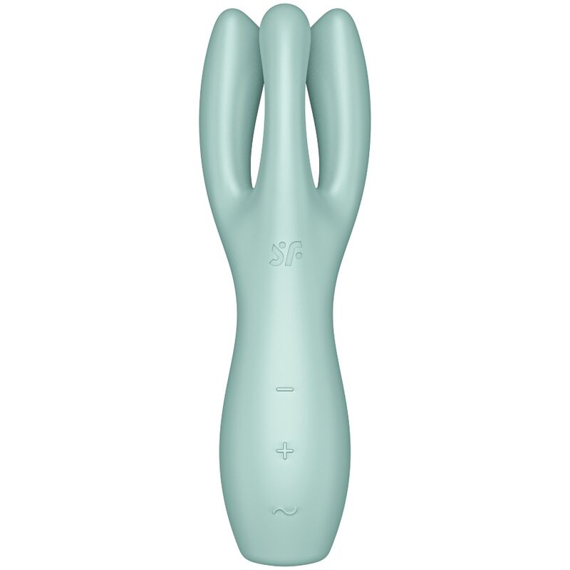 SATISFYER - VIBRADOR TRIO 3 MENTA