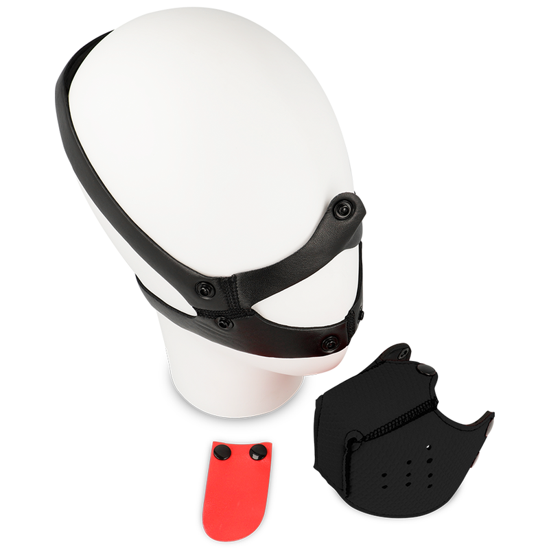 Focinheira para cães OHMAMA FETISH - Preta