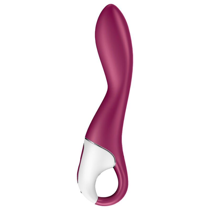 SATISFYER - VIBRADOR DE PONTO G COM EMOÇÃO AQUECIDA
