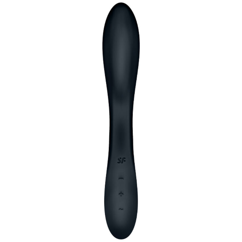 SATISFYER - VIBRADOR DE PONTO G COM EXPLOSÃO ROLANTE