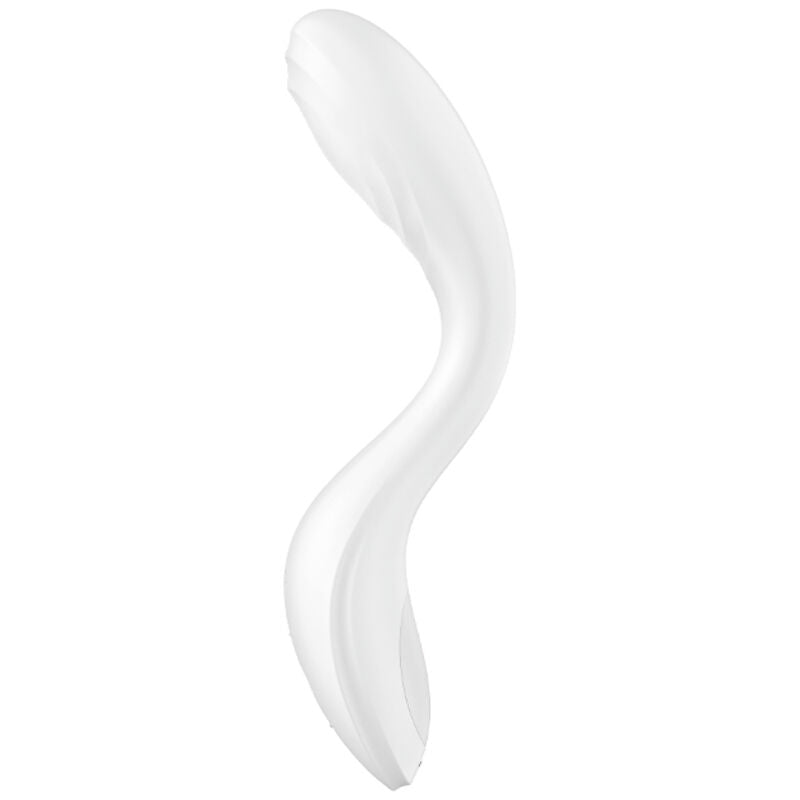 SATISFYER - VIBRADOR DE PONTO G RROLLING PLEASURE BRANCO