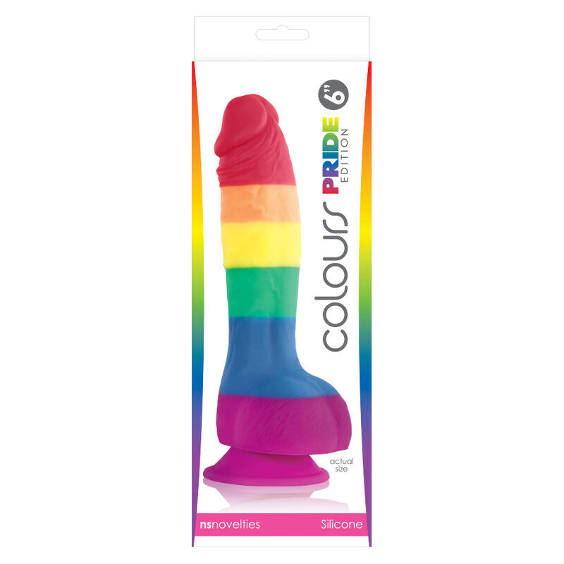 Orgulho - Vibrador com a bandeira LGBT de 15 cm