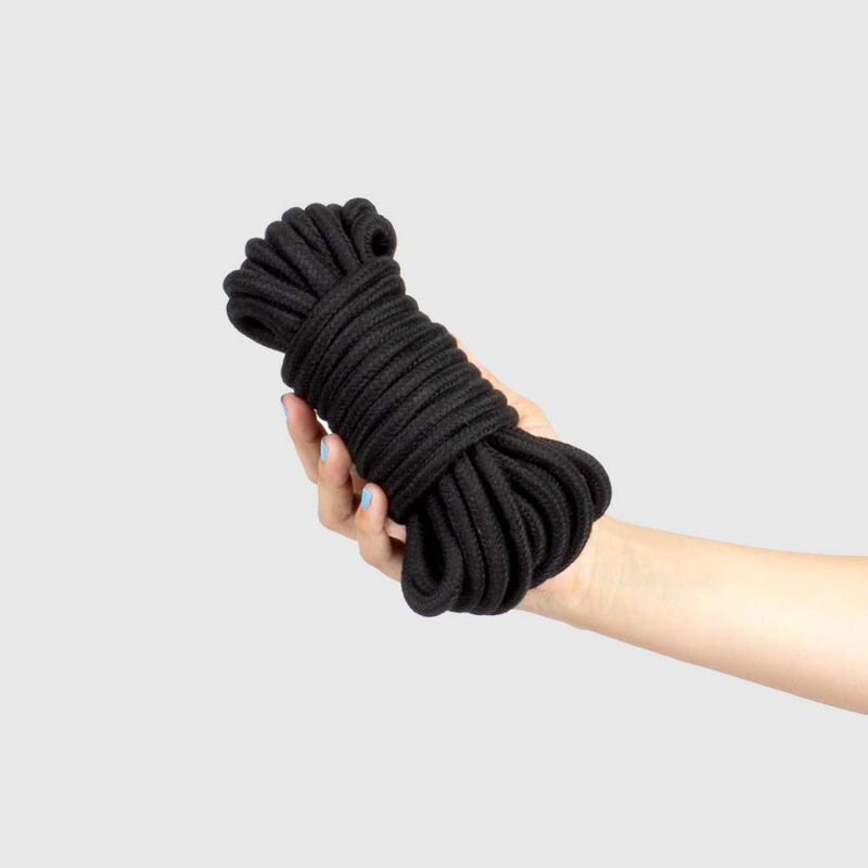 SECRETPLAY - COLEÇÃO DE CORDAS DE AMARRAÇÃO BDSM PRETAS