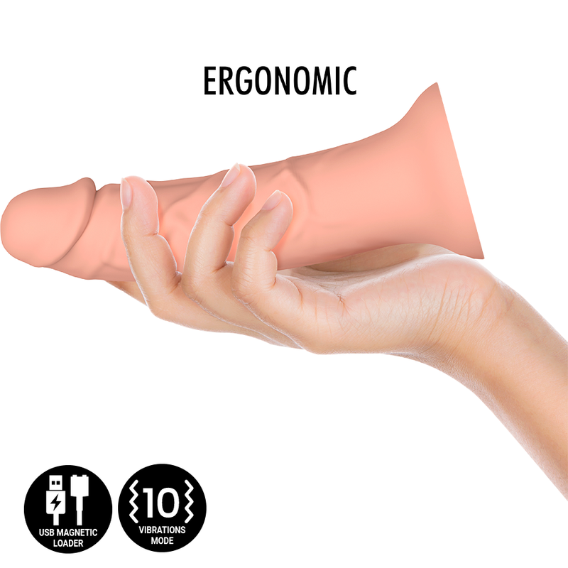 MITOLOGIA - ASHER ORIGINAL DILDO M - VIBRADOR COMPATÍVEL COM A TECNOLOGIA WATCHME WIRELESS