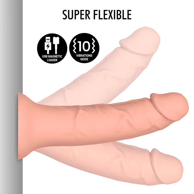 MITOLOGIA - ASHER ORIGINAL DILDO M - VIBRADOR COMPATÍVEL COM A TECNOLOGIA WATCHME WIRELESS