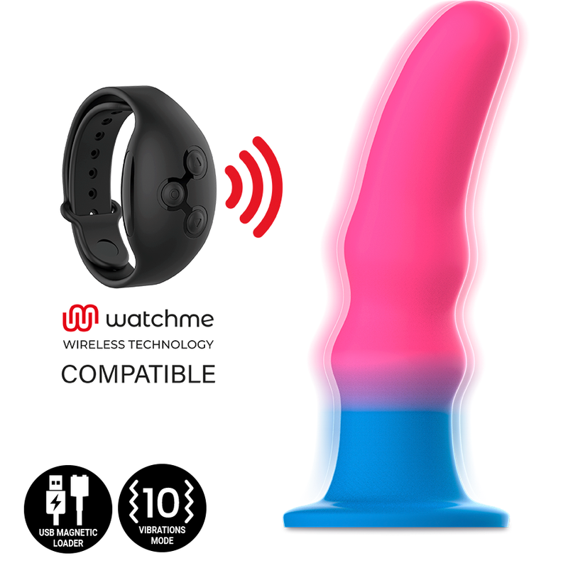 MITOLOGIA - KUNO UTOPIA DILDO S - VIBRADOR COMPATÍVEL COM TECNOLOGIA WATCHME WIRELESS