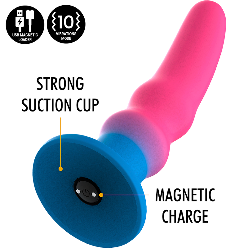 MITOLOGIA - KUNO UTOPIA DILDO S - VIBRADOR COMPATÍVEL COM TECNOLOGIA WATCHME WIRELESS