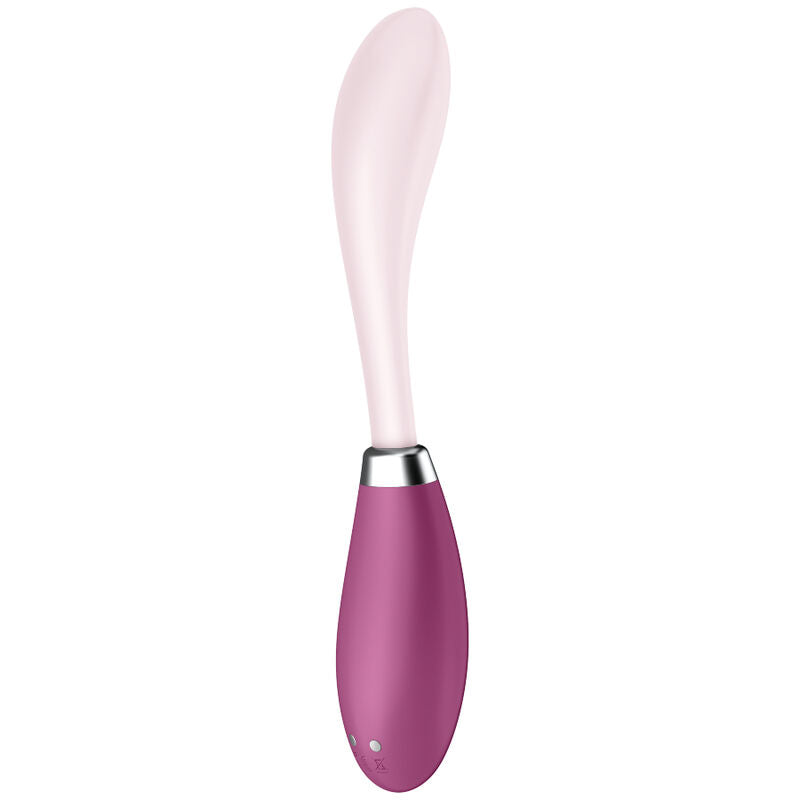 SATISFYER - VIBRADOR MULTIFUNCIONAL G-SPOT FLEX 3 VERMELHO