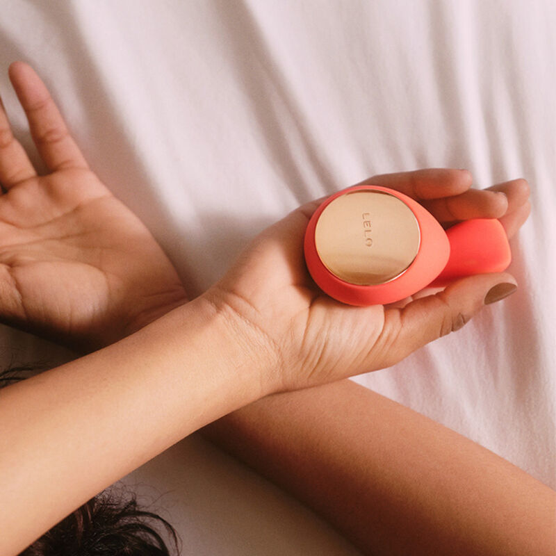 Massajador para casais LELO - IDA WAVE CORAL