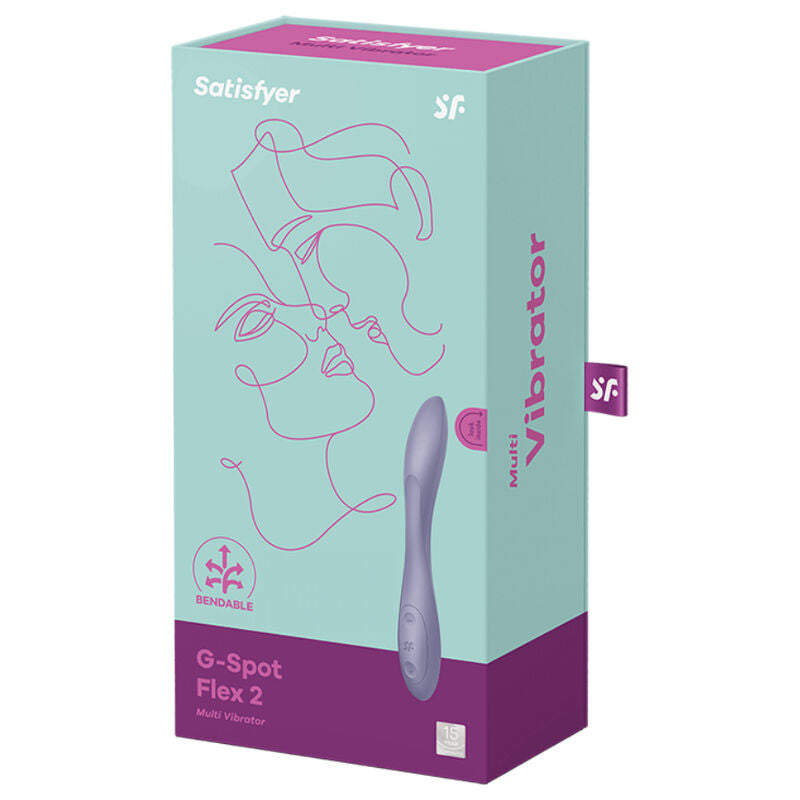 SATISFYER - G-SPOT FLEX 2 MULTIVIBRADOR MORADO
