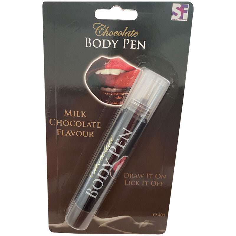 SPENCER &amp; FLEETWOOD - CANETA CORPORAL CHOCOLATE