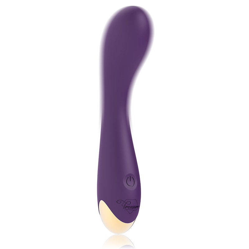 TREASURE - VIBRADOR HANSEL PARA PONTO G, COMPATÍVEL COM A TECNOLOGIA WATCHME WIRELESS