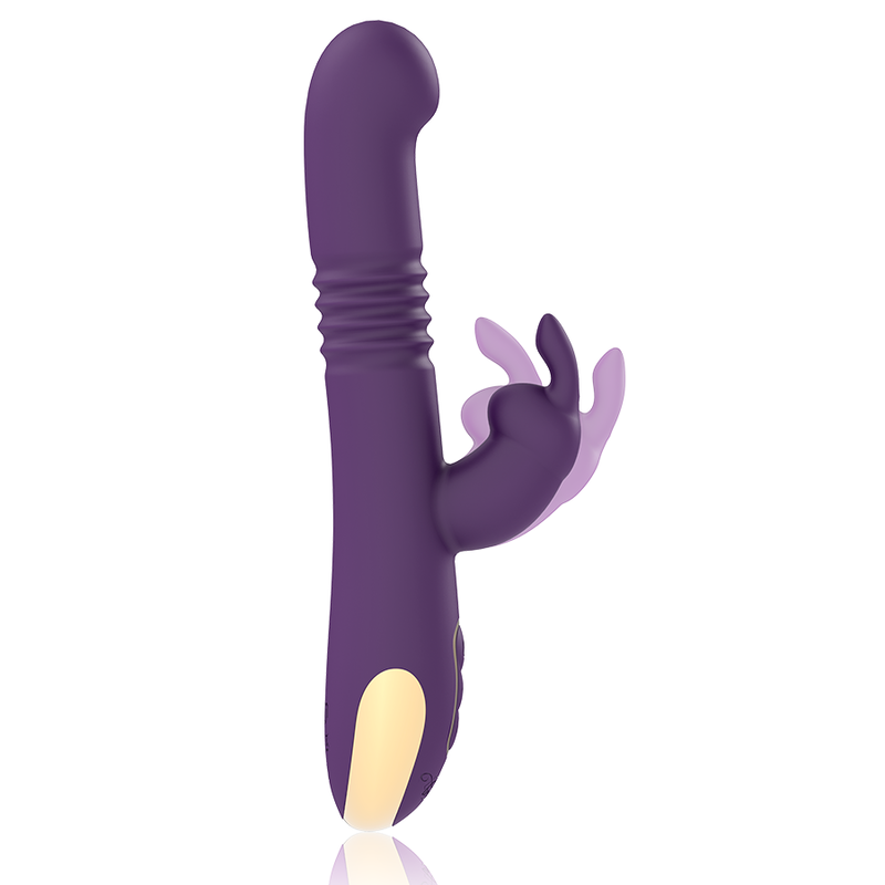 TESORO - BASTIAN RABBIT ARRIBA Y ABAJO, ROTADOR Y VIBRADOR COMPATIBLE CON LA TECNOLOGÍA INALÁMBRICA WATCHME